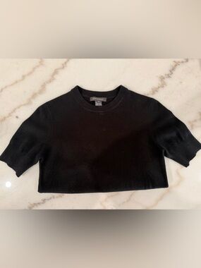 French Connection Black Crewneck Sweater